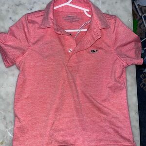 Vineyard Vines Kids Pink Polo Shirt